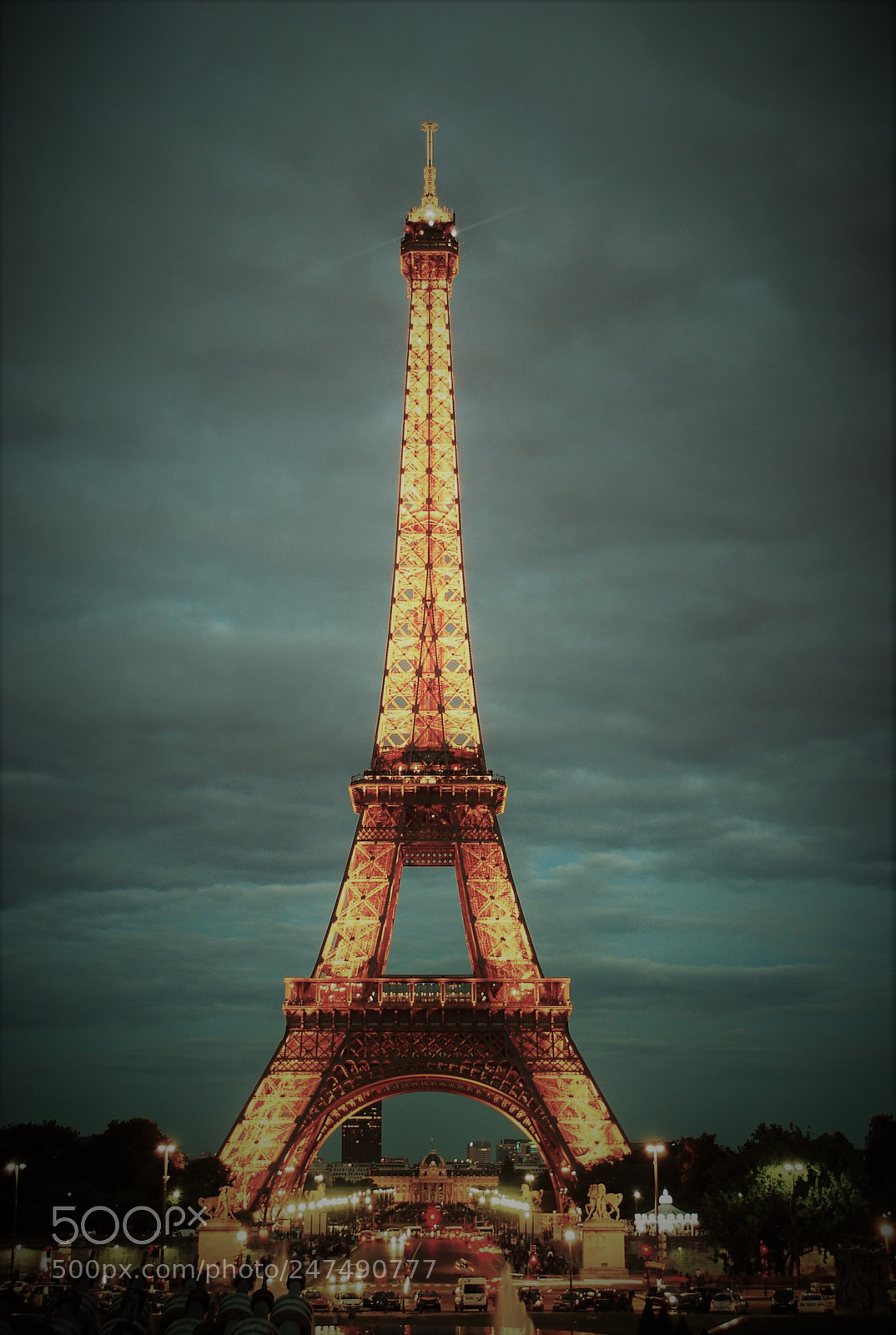 Nikon D60 sample photo. Eiffle tower photography