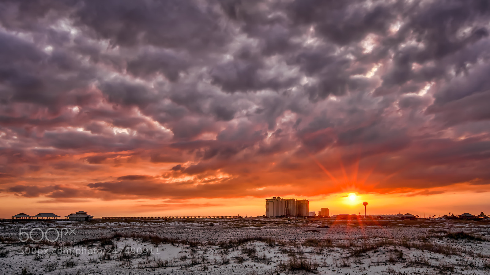 Sony a7R II sample photo. Sunset evening view photography