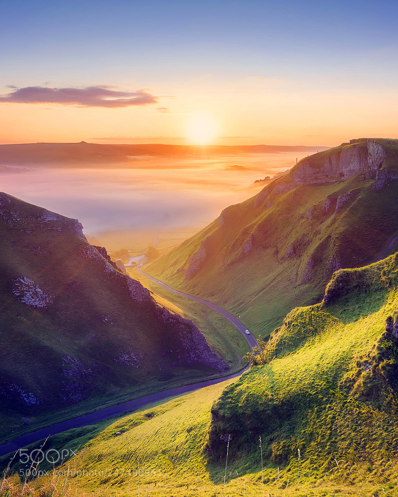 Nikon D600 sample photo. Winnats pass photography