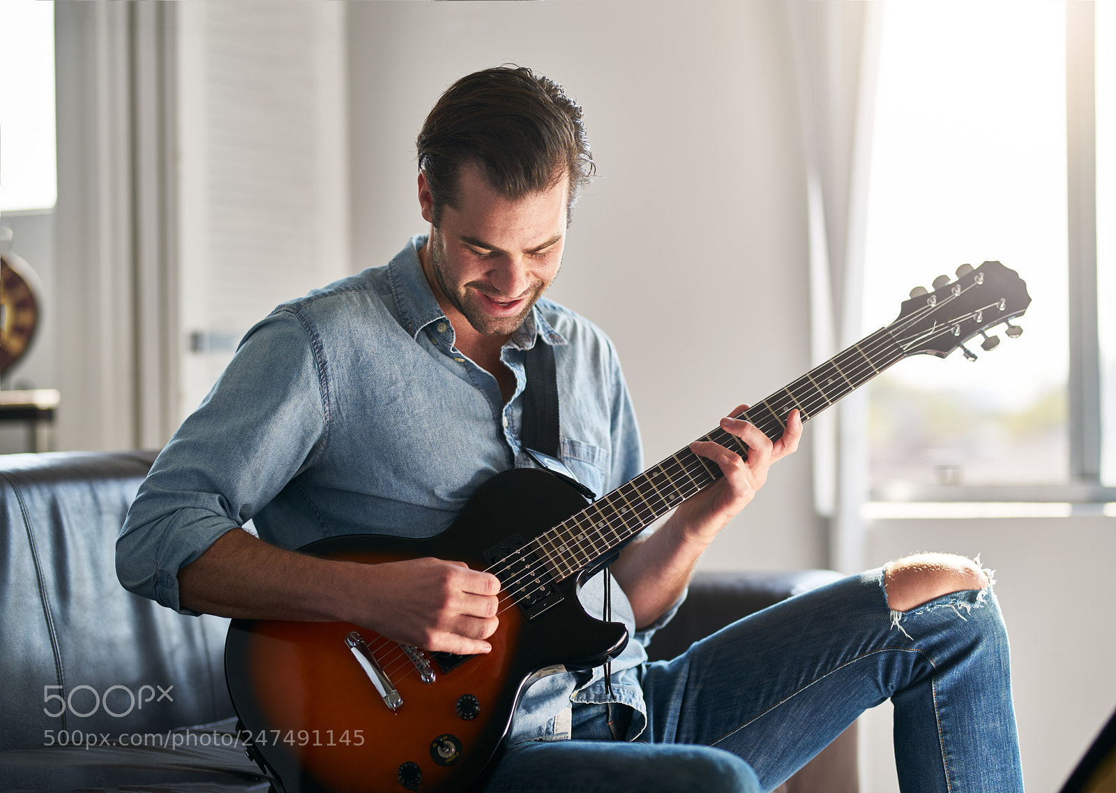 Sony a7R II sample photo. Smiling handsome man having photography