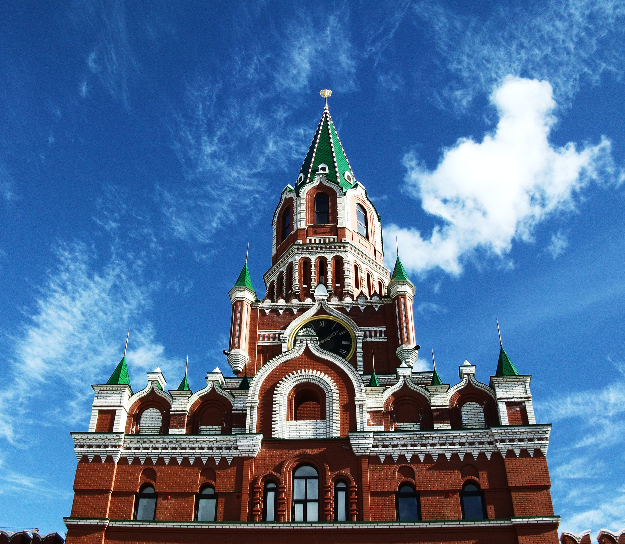Fujifilm A170 A180 sample photo. Kremlin photography
