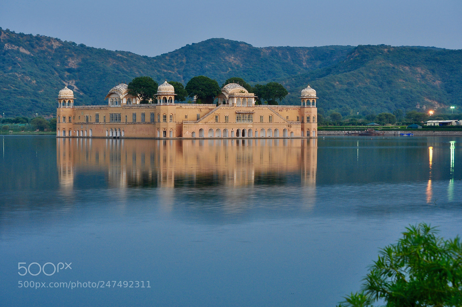 Nikon D90 sample photo. Jal mahal - water photography