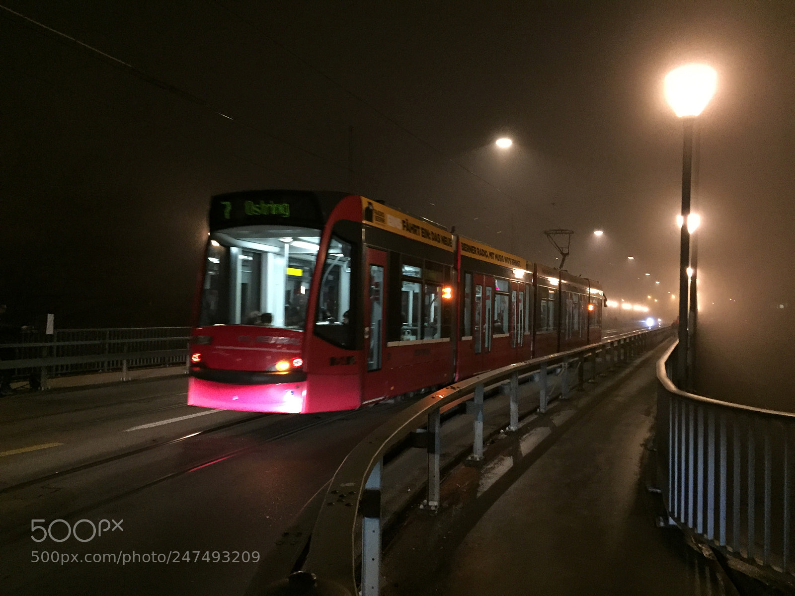 Apple iPhone 6 sample photo. Foggy night photography