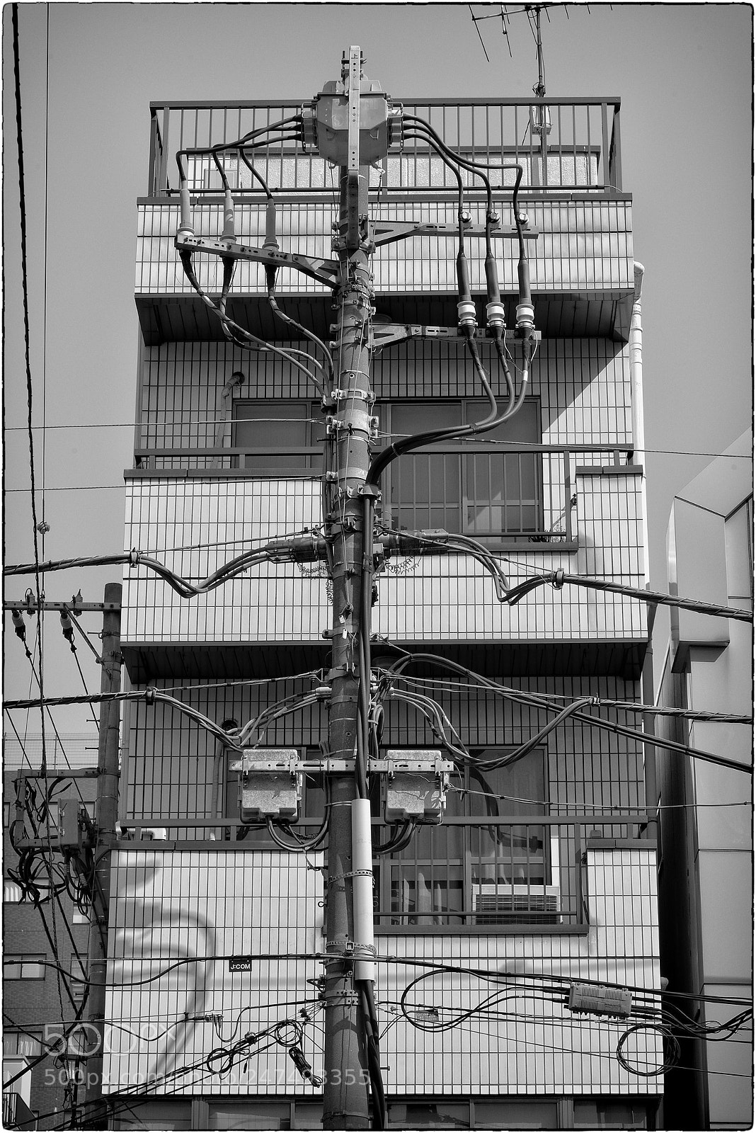 Nikon D800E sample photo. Electric building photography