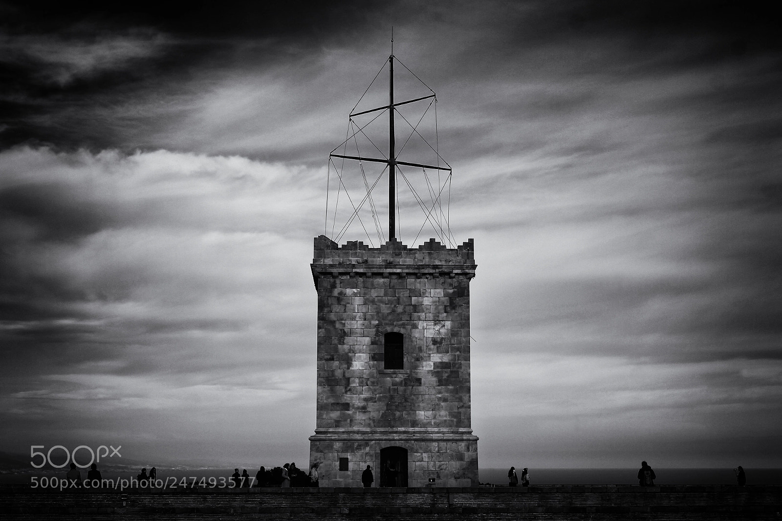 Canon EOS 50D sample photo. Montjuic castle photography