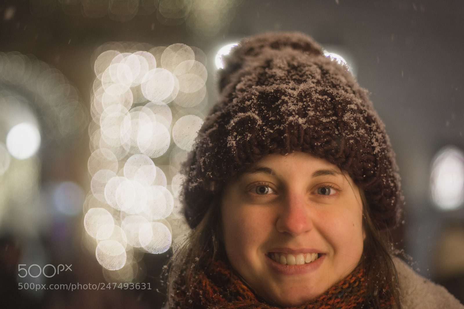 Nikon D7100 sample photo. Snow bubbles photography