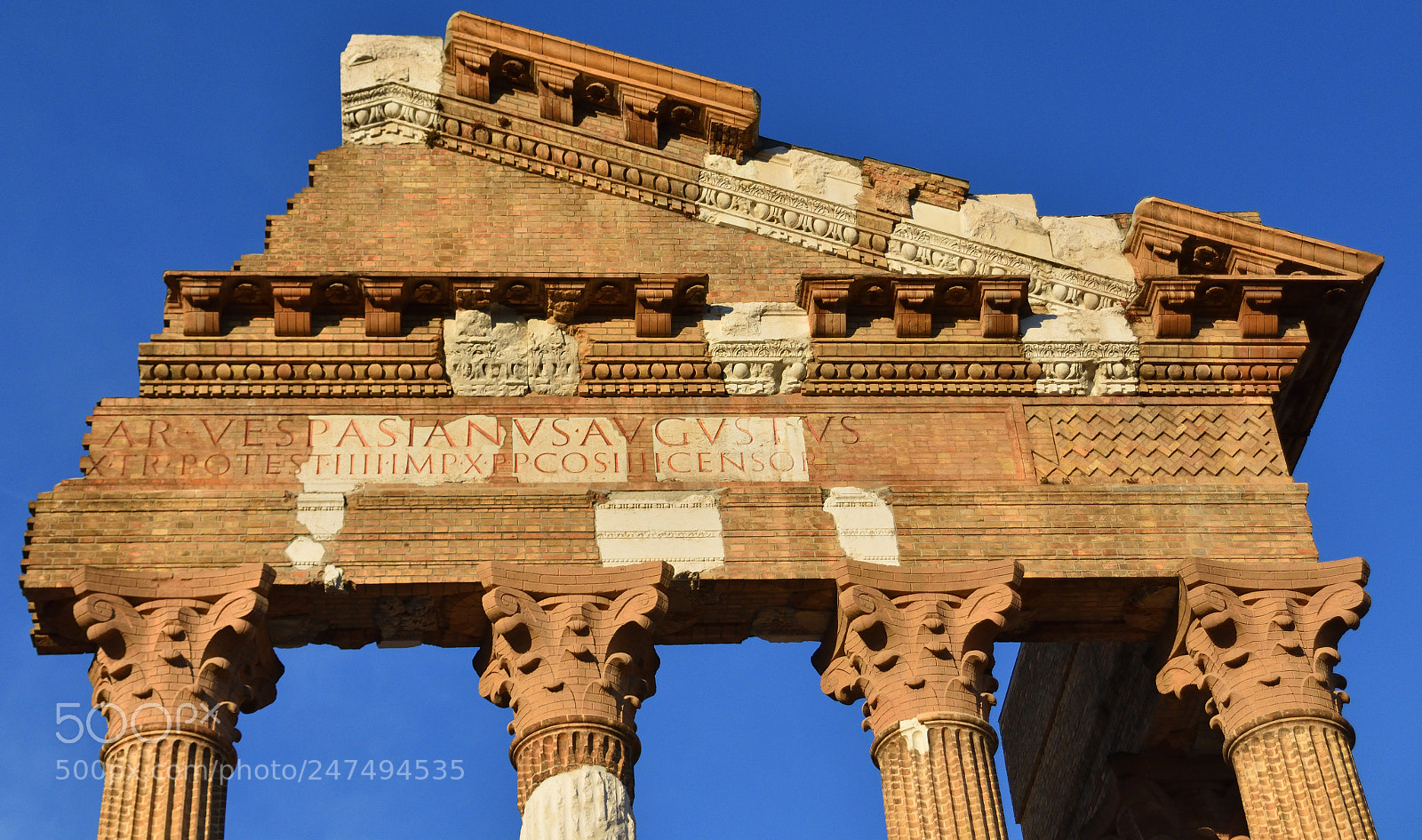 Nikon D3400 sample photo. Brescia - capitolium photography