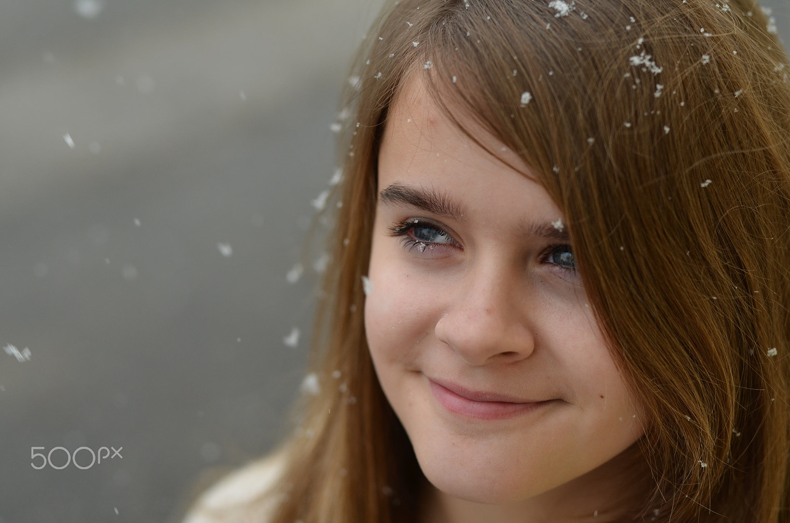 Nikon D5100 + Sigma 50mm F1.4 DG HSM Art sample photo. Snow in the eyes photography