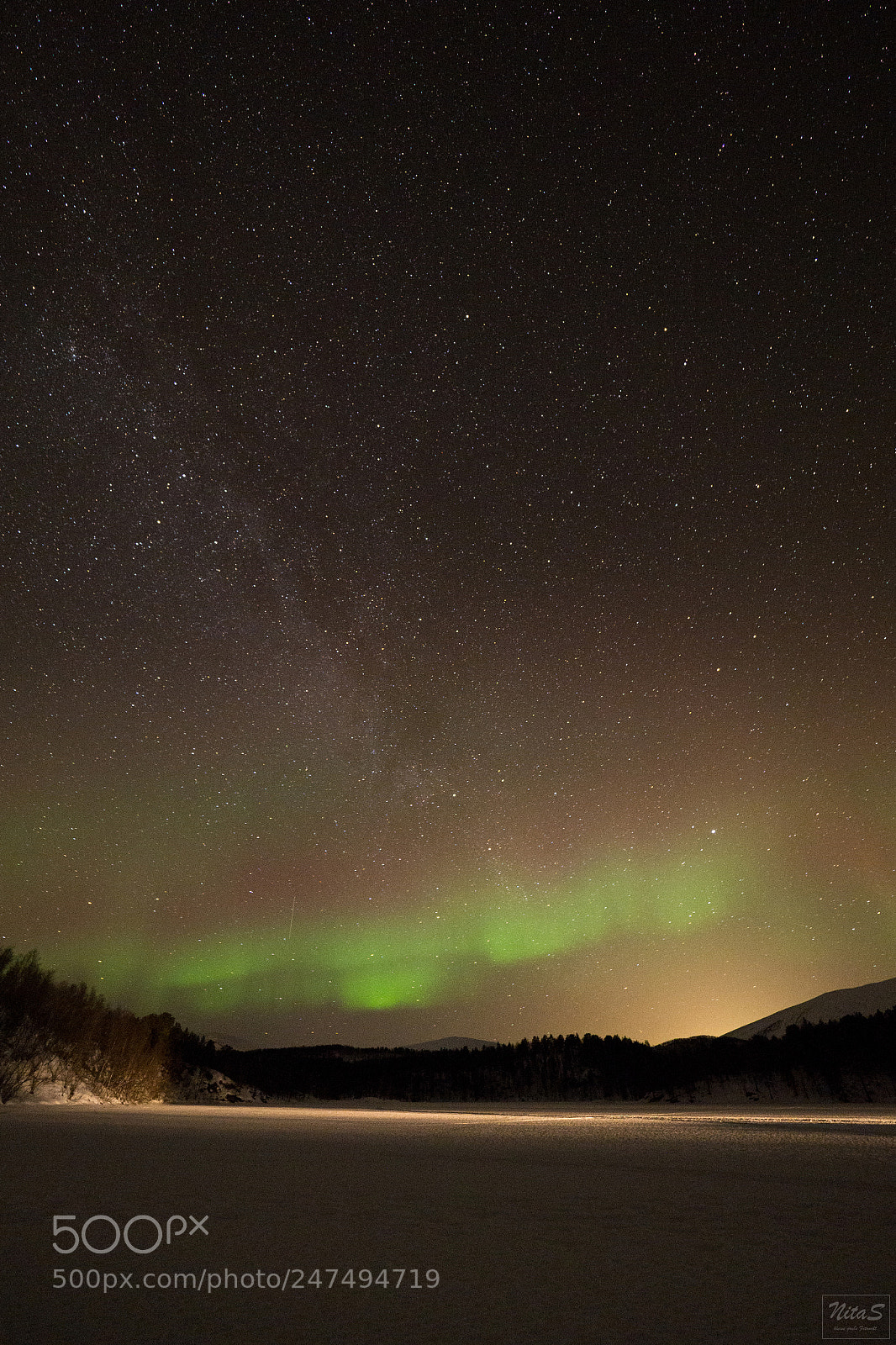 Olympus OM-D E-M1 Mark II sample photo. Aurora and the milky photography