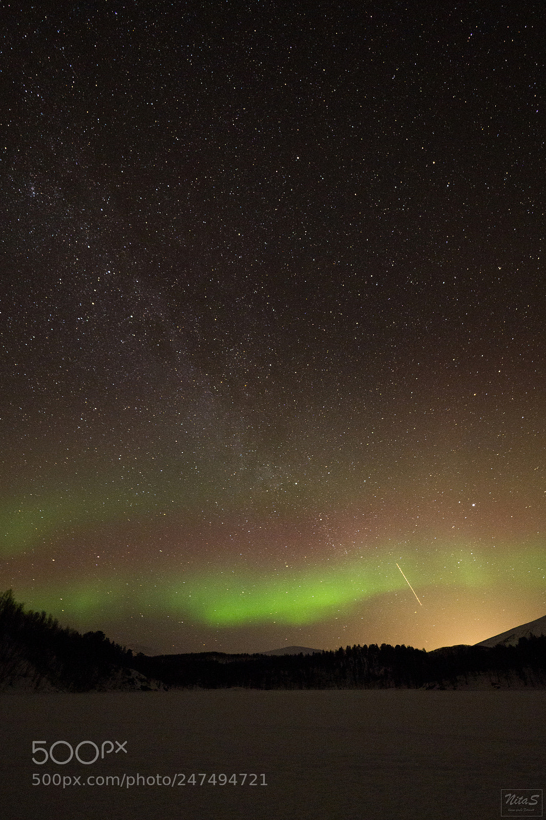 Olympus OM-D E-M1 Mark II sample photo. Aurora and the milky photography