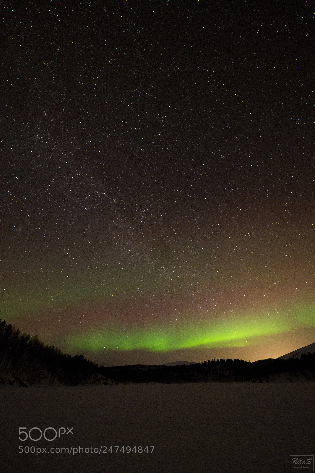 Olympus OM-D E-M1 Mark II sample photo. Aurora and the milky photography