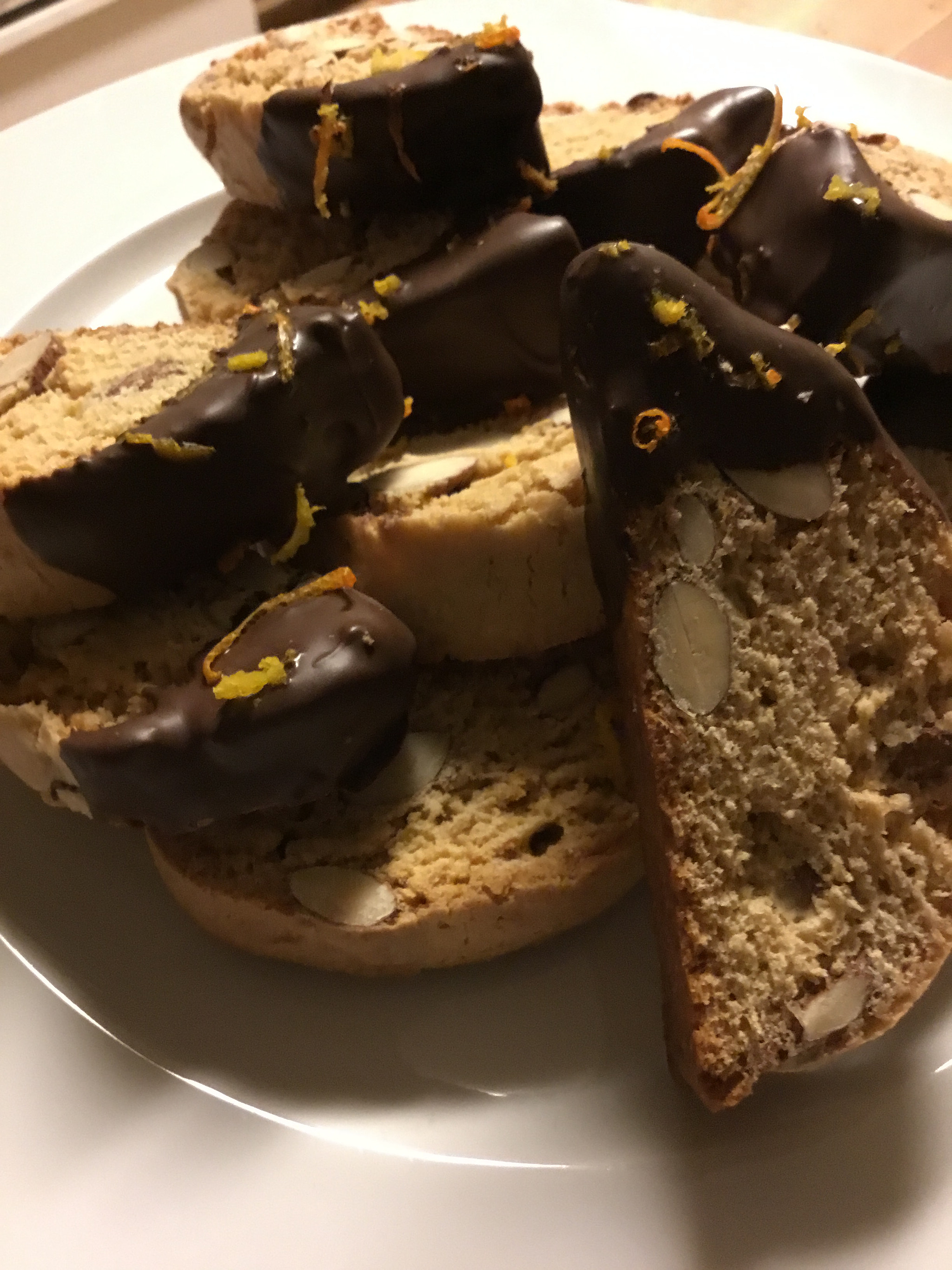 Apple iPad (5th generation) sample photo. Fresh biscotti! photography