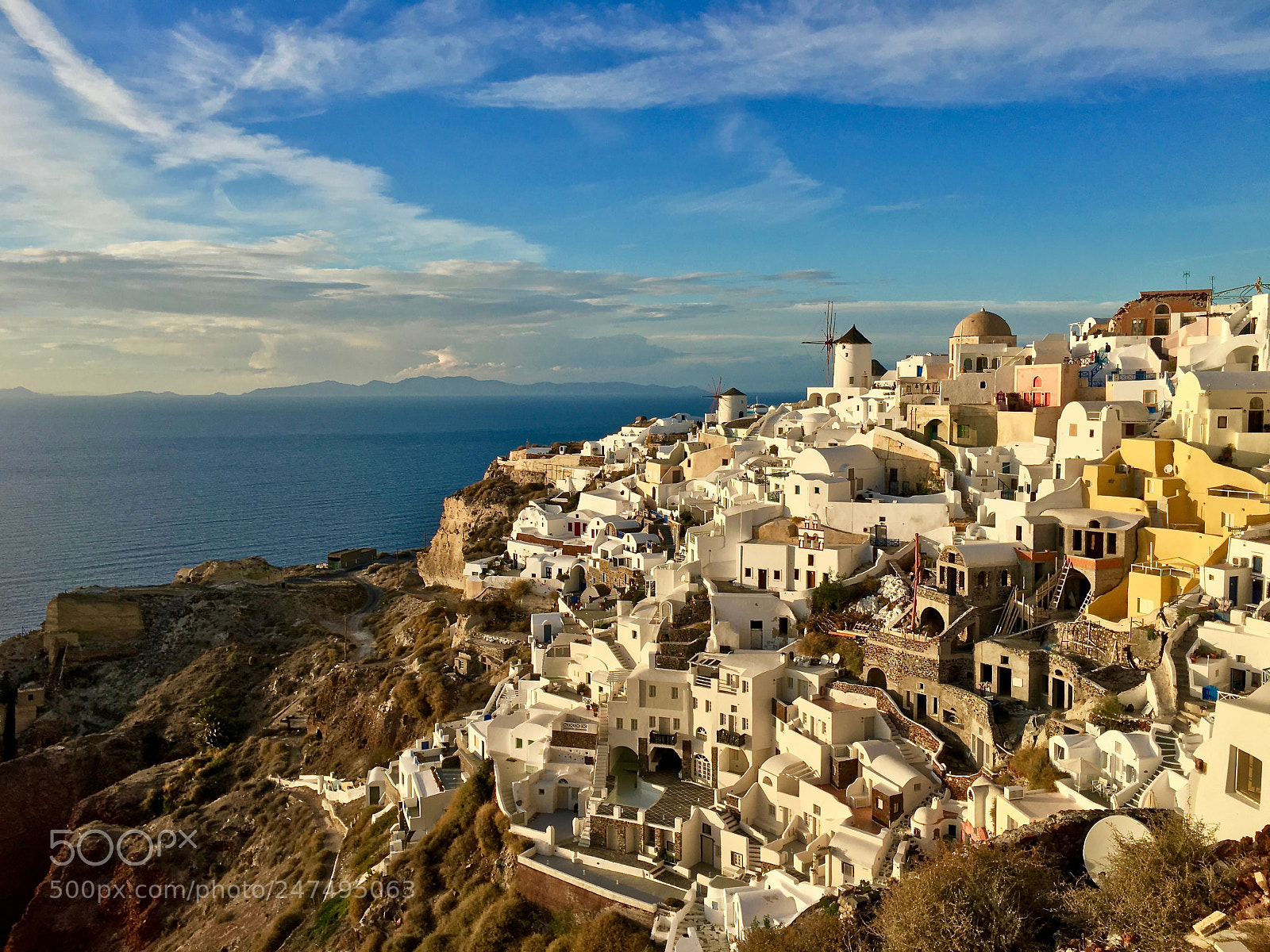 Apple iPhone 6s Plus sample photo. Santorini sunset photography