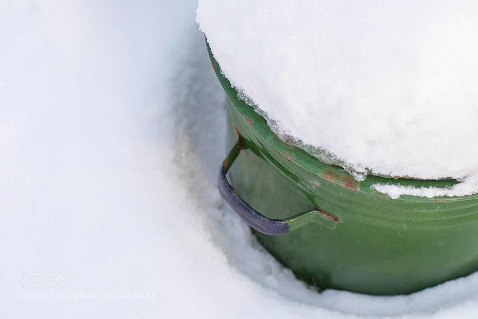 Nikon D3100 sample photo. Boiler in the snow photography