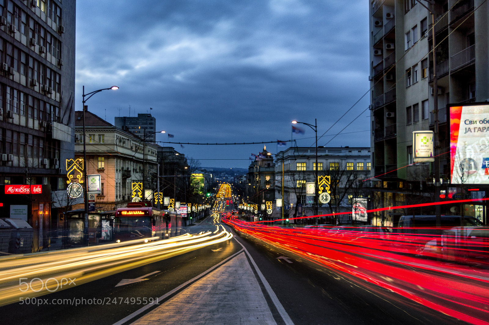 Nikon D3200 sample photo. Knez milosa street photography