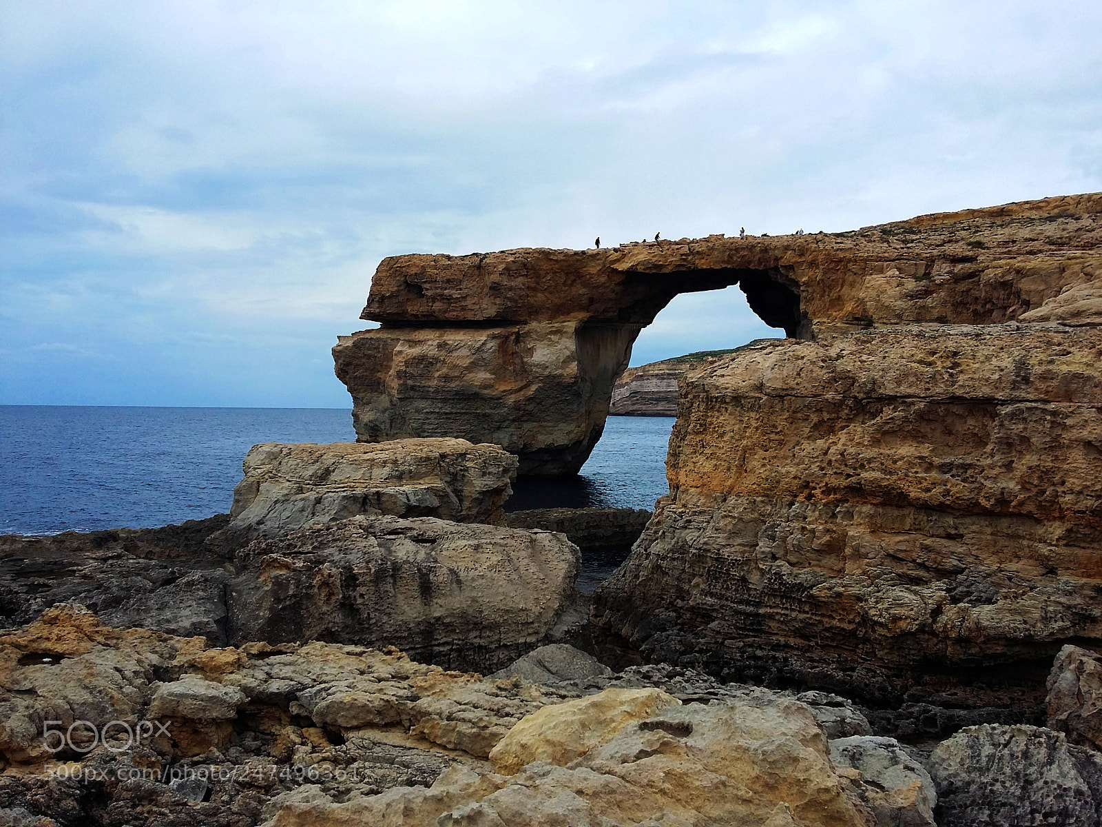 Samsung Galaxy A3 sample photo. Azure window photography