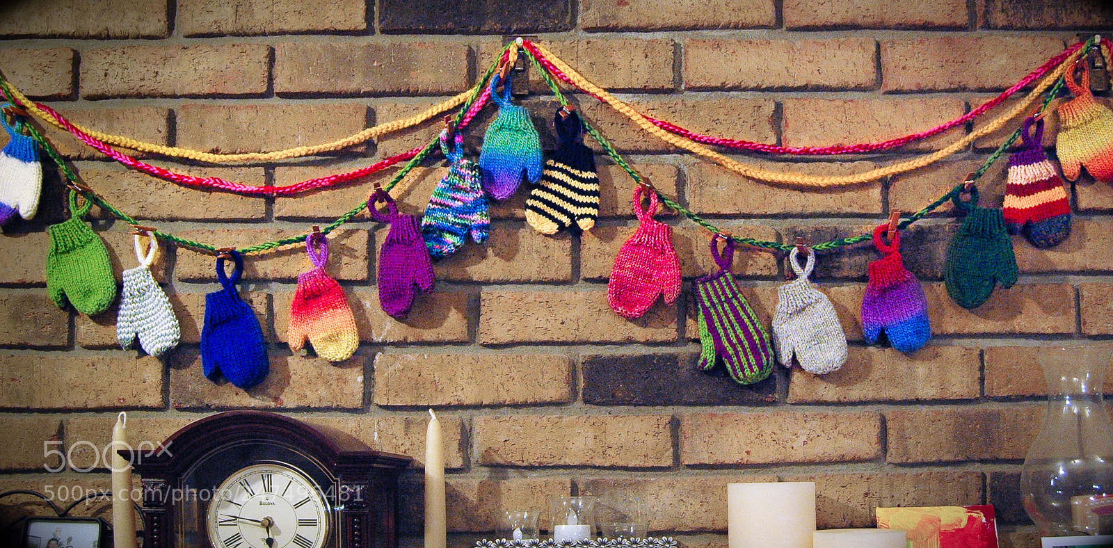 Nikon D70s sample photo. Colourful mittens! photography