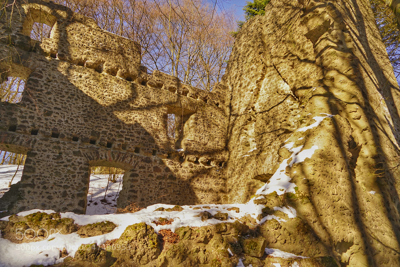 Sony a7R sample photo. Burgruine freudenkoppe auf dem photography