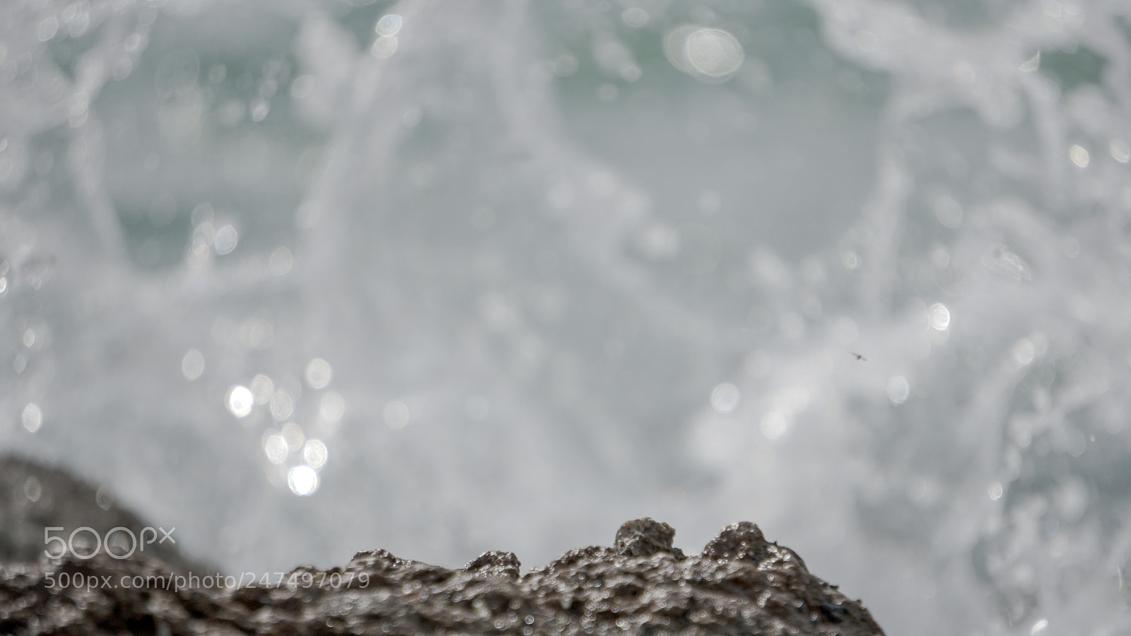 Sony a6500 sample photo. Waves crashing on a photography