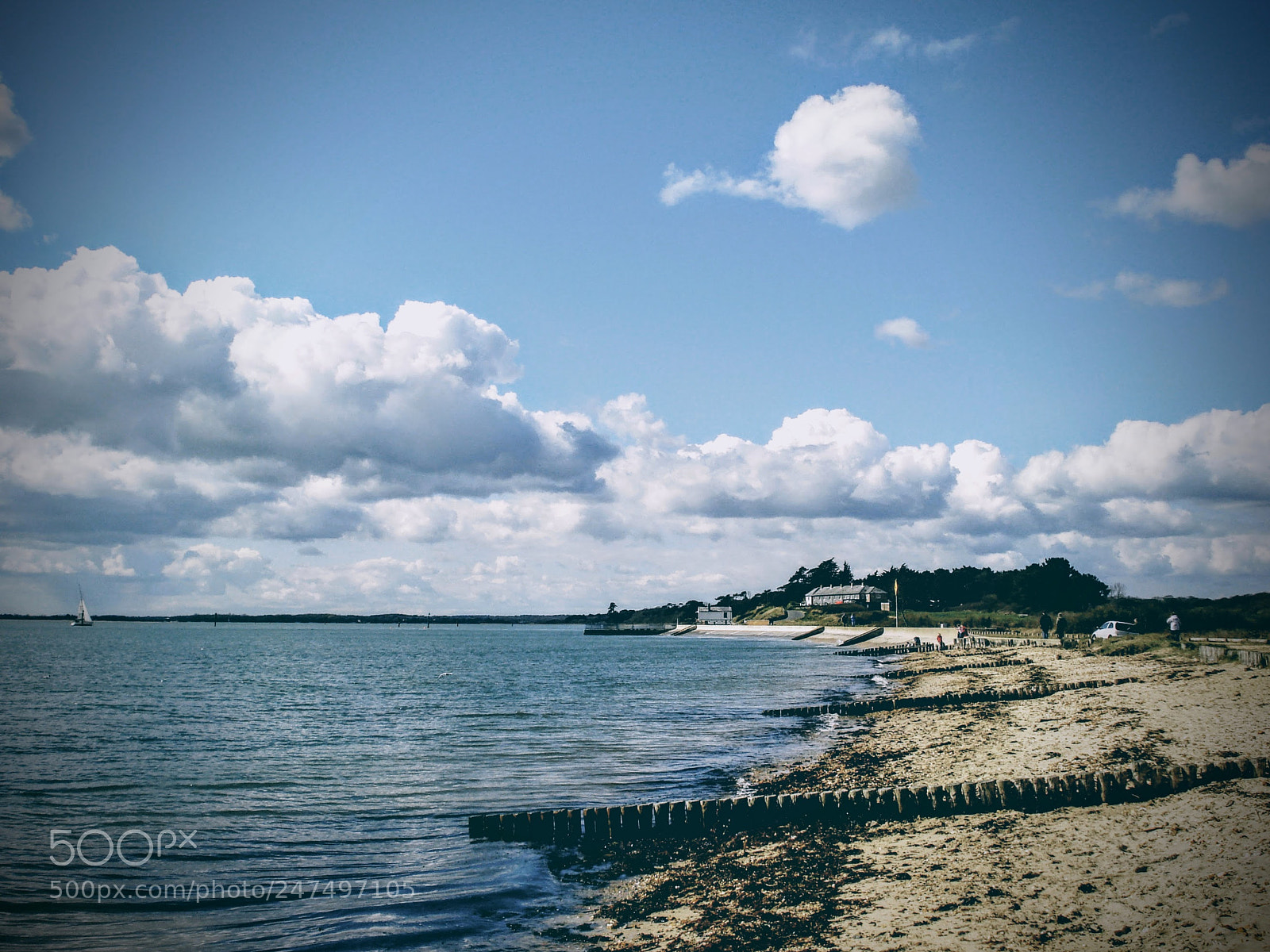 Sony DSC-W55 sample photo. Lepe beach photography