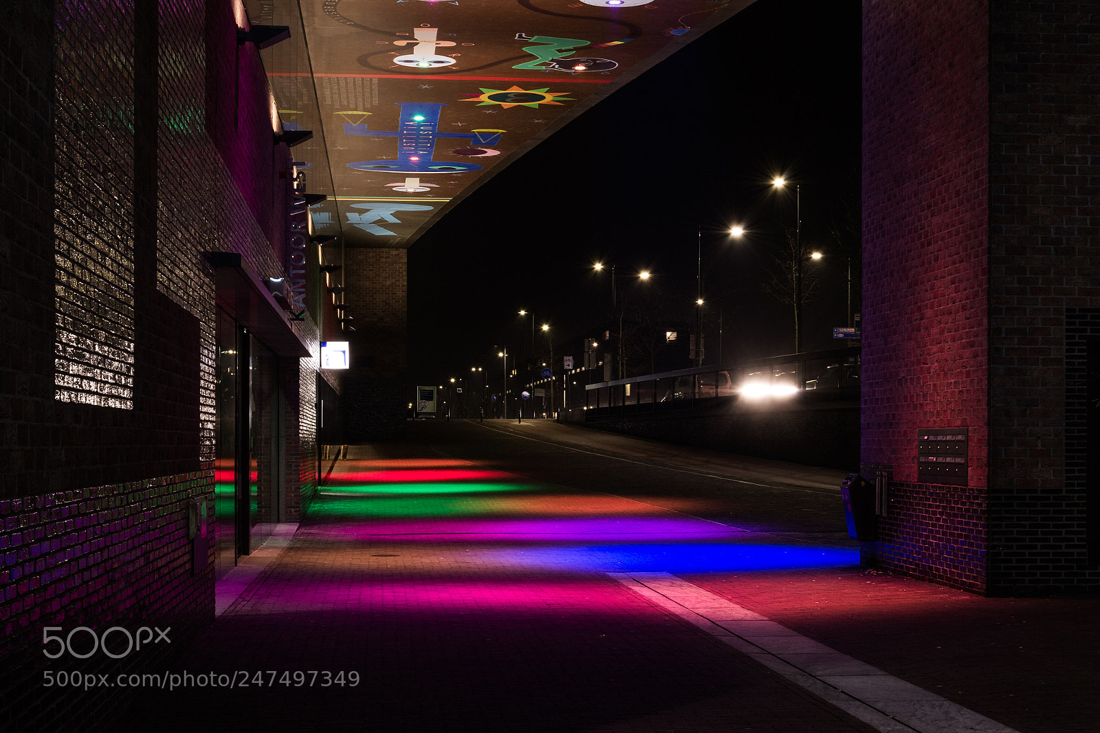 Nikon D3100 sample photo. Breda station art photography