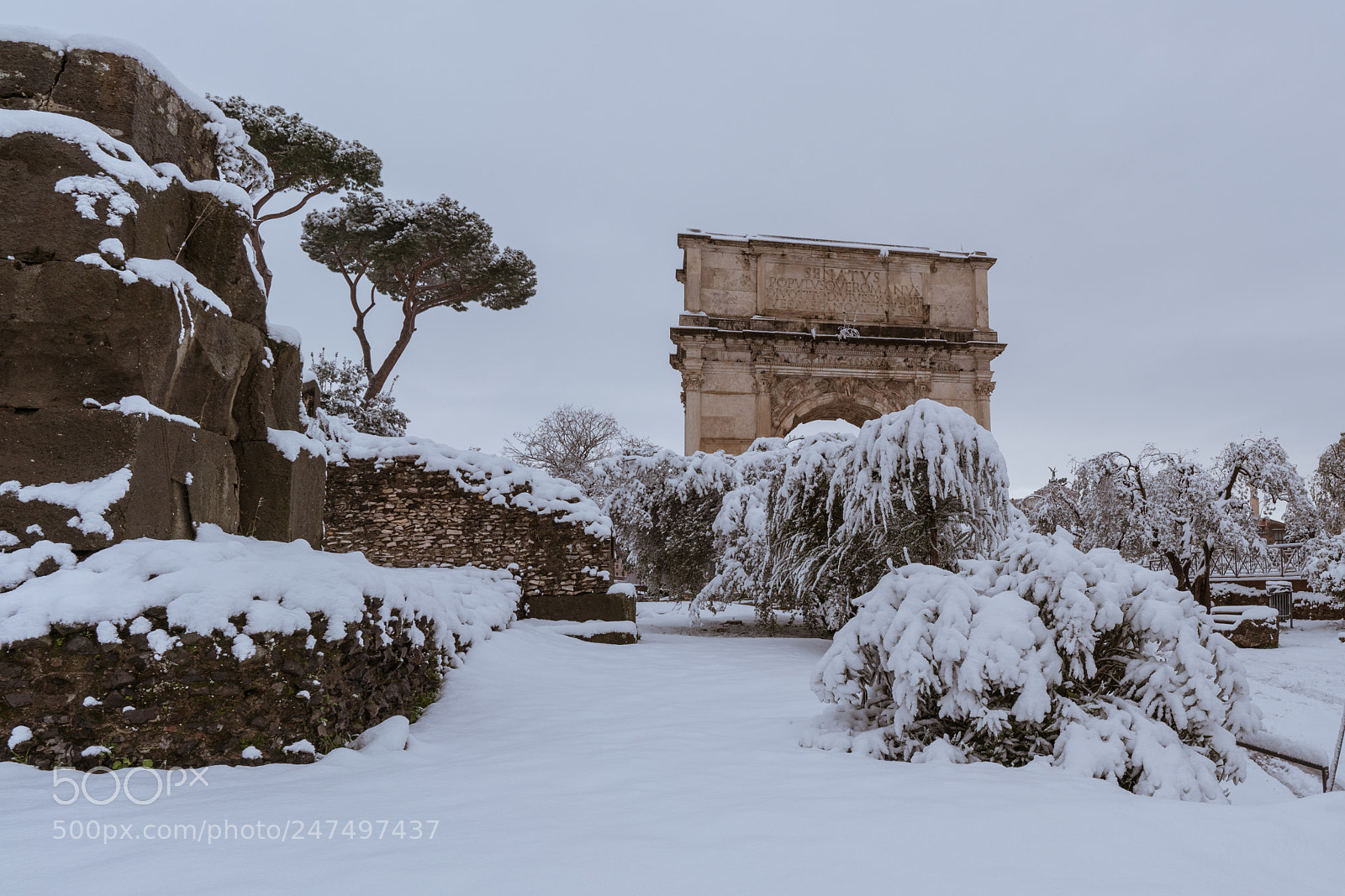 Sony a7R II sample photo. Arch of titus photography