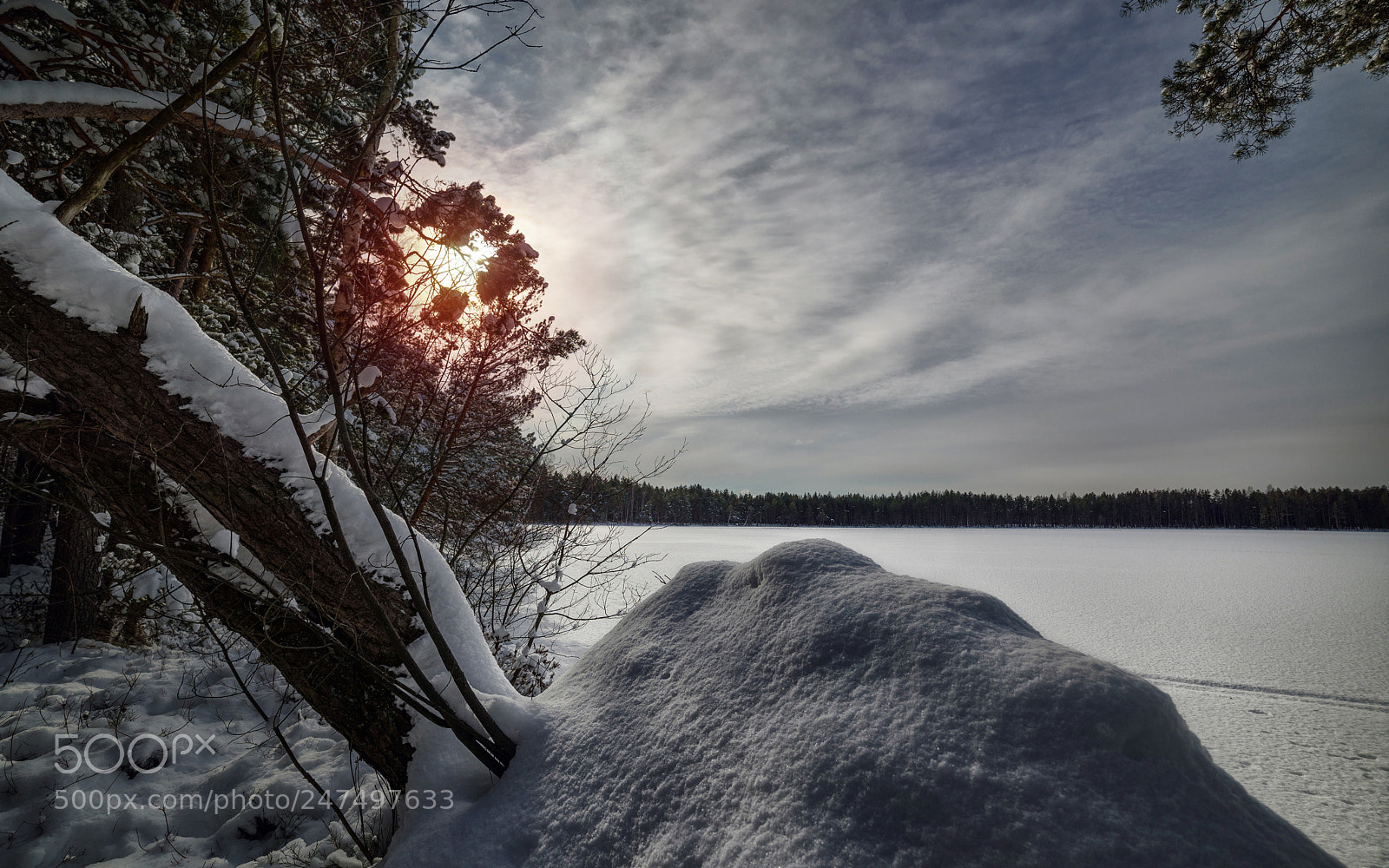 Nikon D810 sample photo. Winter landscape photography