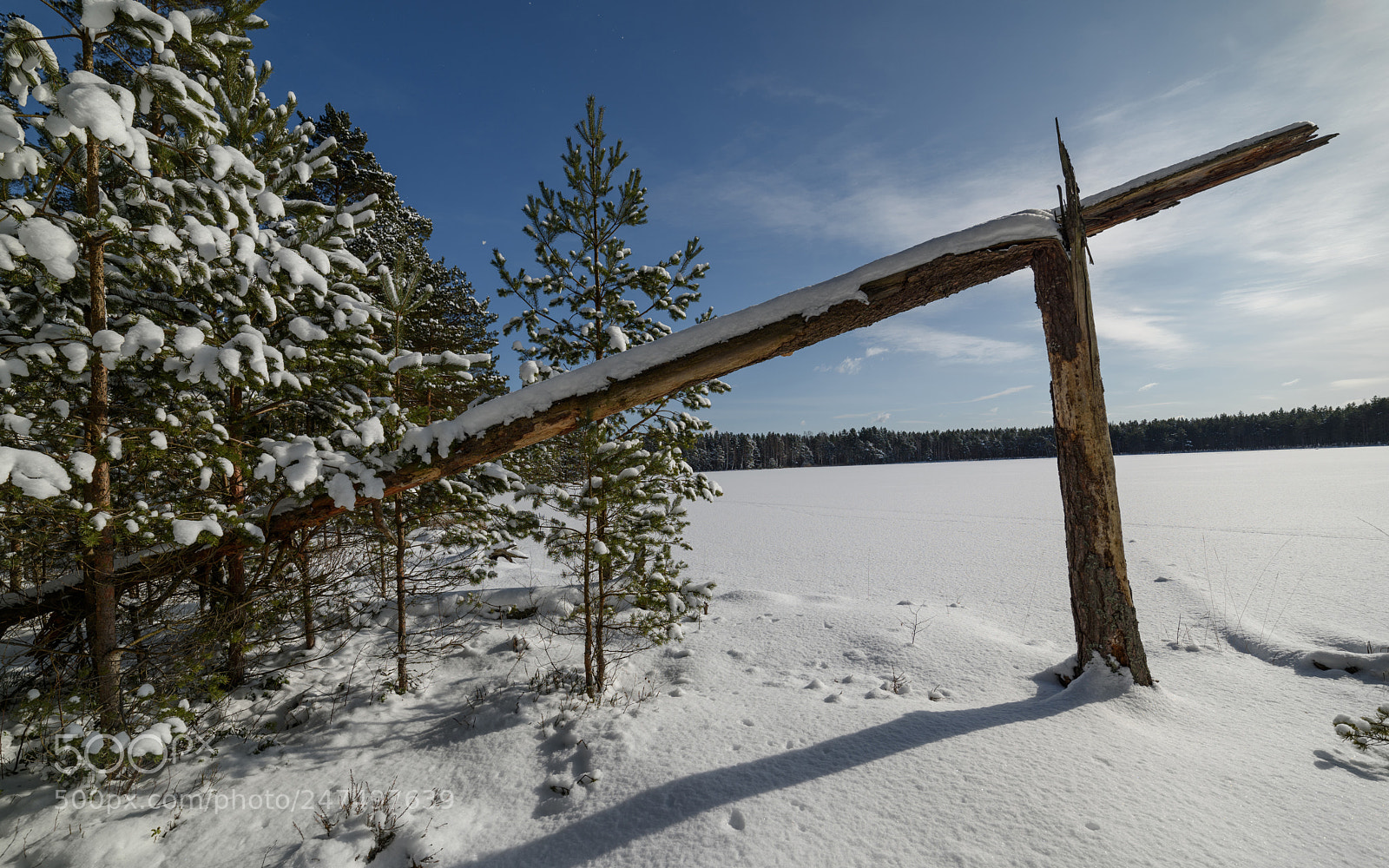 Nikon D810 sample photo. Winter landscape photography