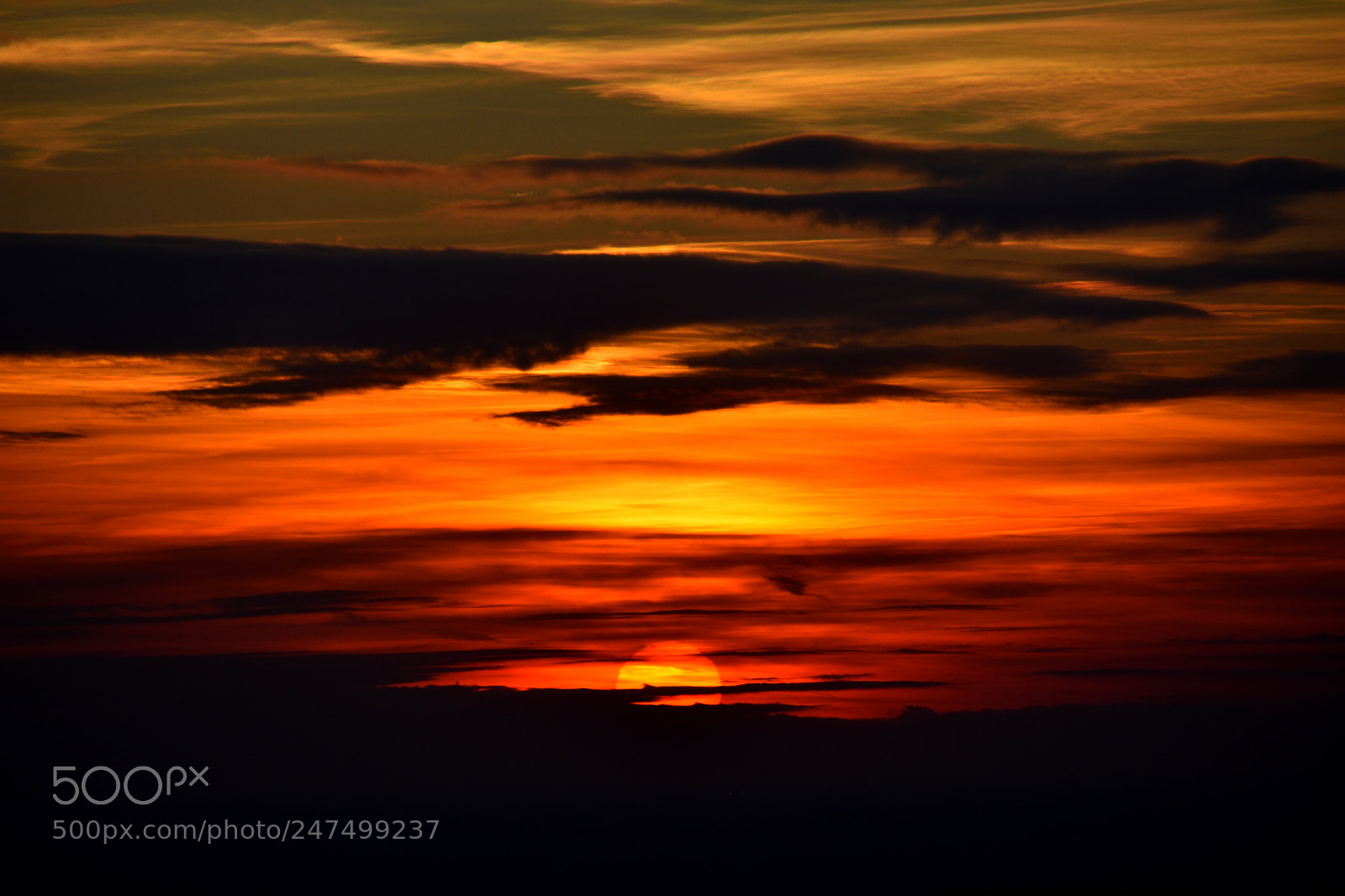 Nikon D3400 sample photo. Hidden sunset photography