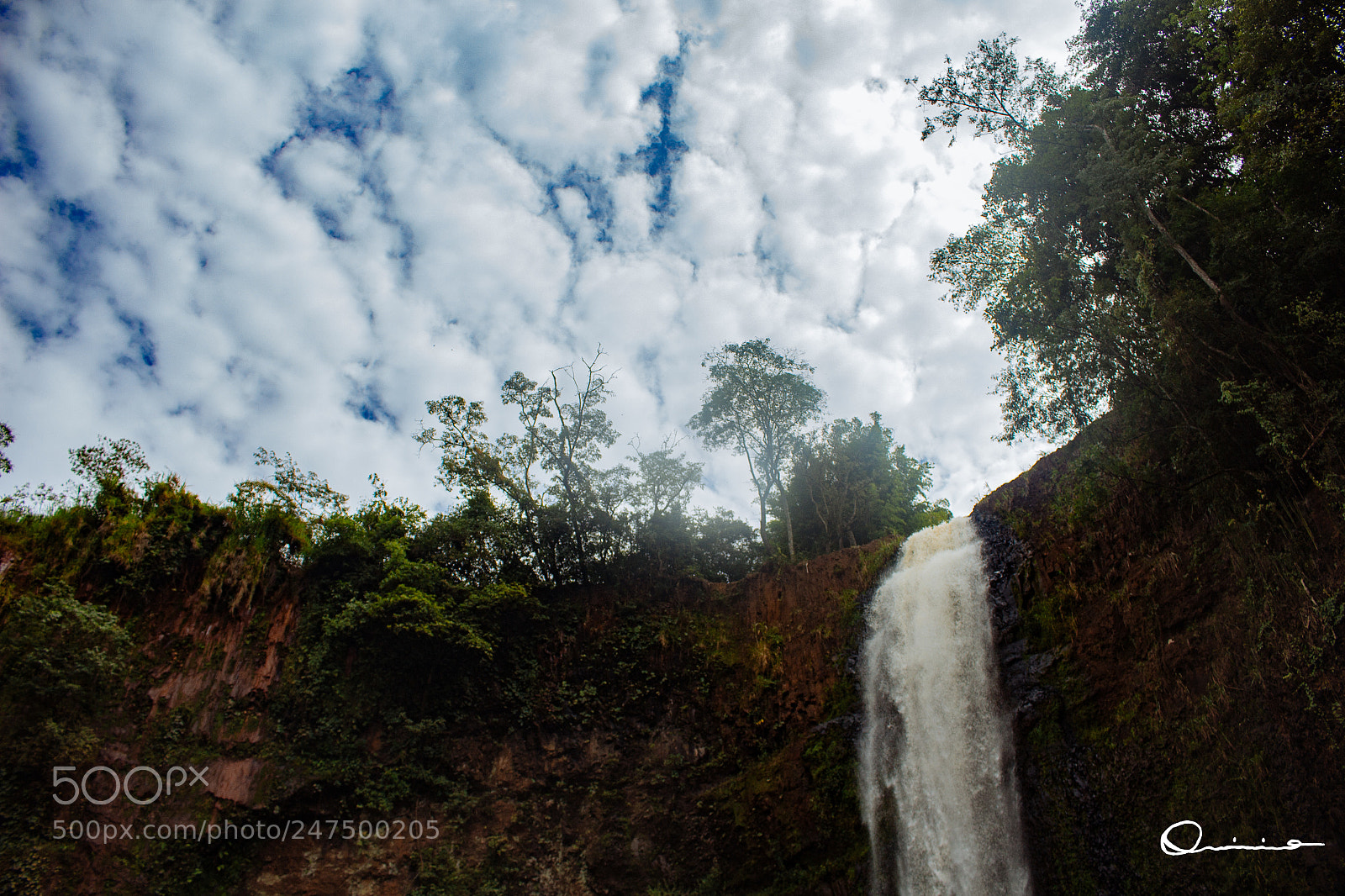 Canon EOS 100D (EOS Rebel SL1 / EOS Kiss X7) sample photo. Sky's waterfall photography
