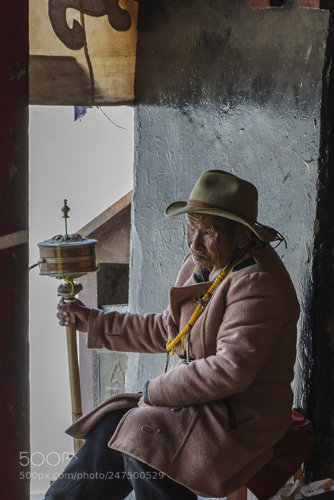 Nikon D90 sample photo. Buddhist in samye monastery photography