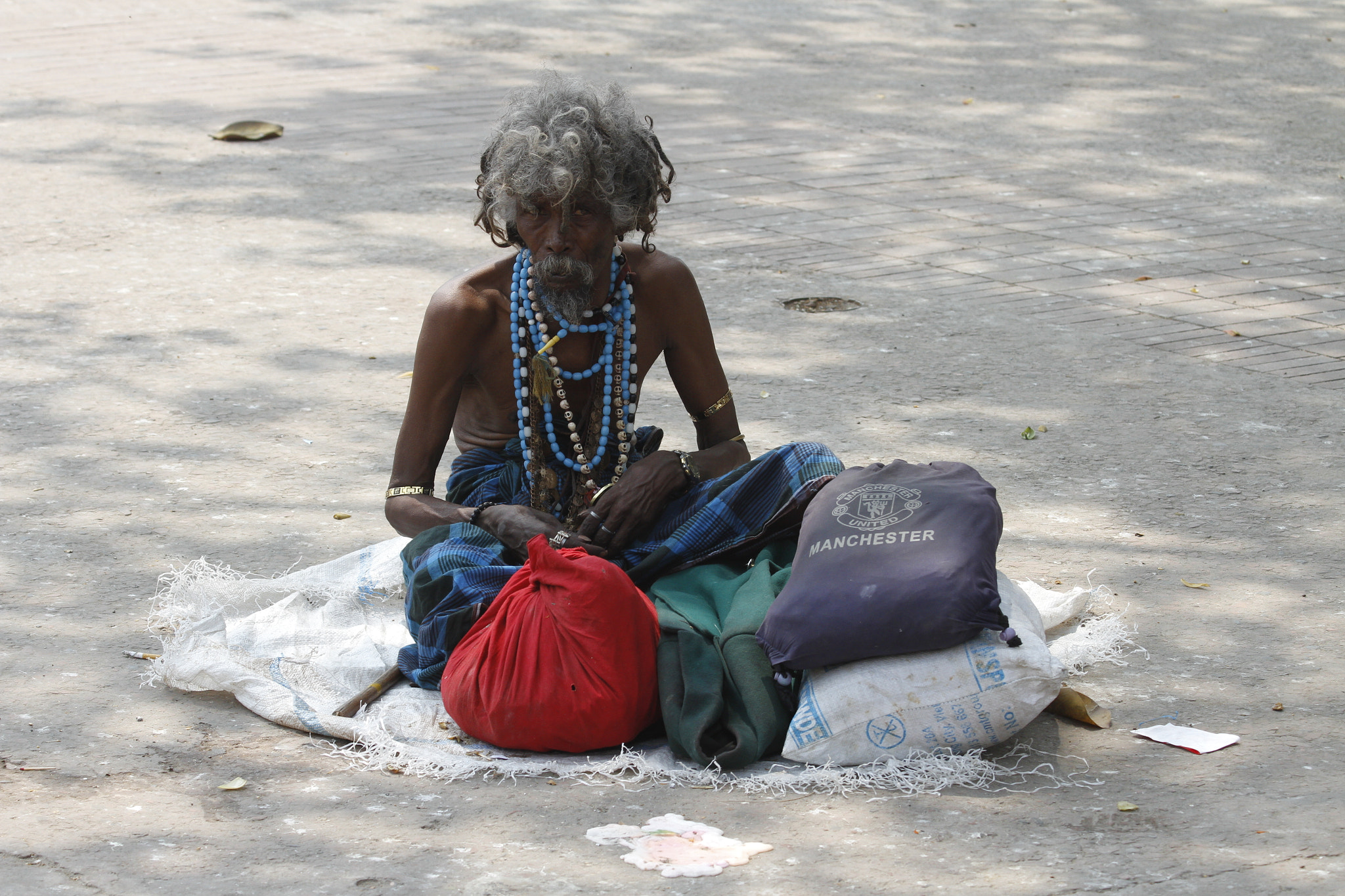 Canon EF 70-300mm F4-5.6 IS USM sample photo. Fakir from shah ali shrine, mirpur, dhaka photography