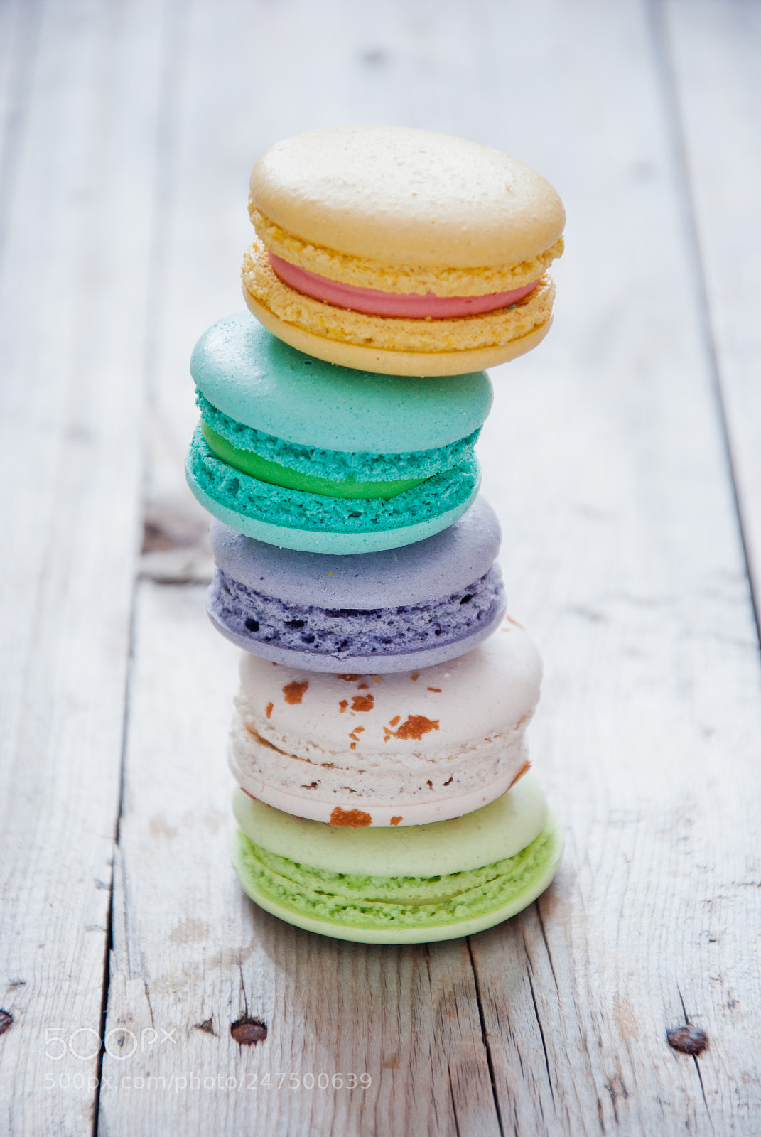 Nikon D3000 sample photo. Stack of french colorful photography