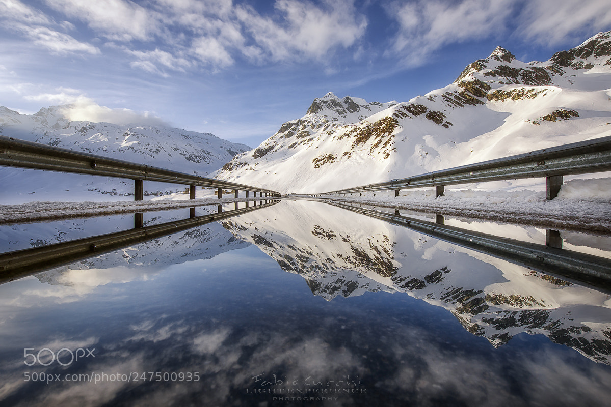 Nikon D800E sample photo. Winter reflections photography