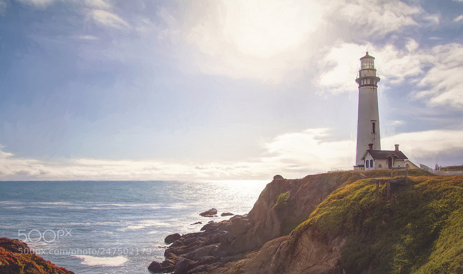 Canon EOS 70D sample photo. Pigeon point lighthouse photography