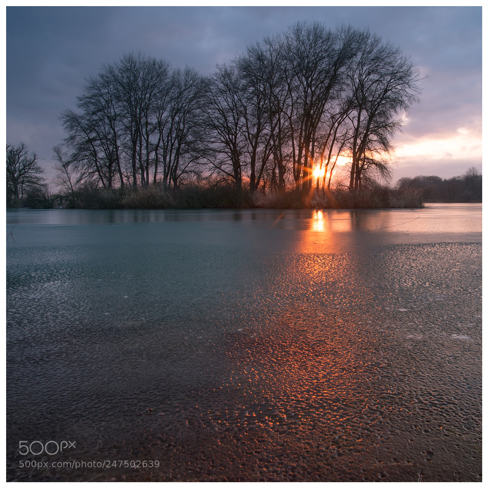 Nikon D7200 sample photo. Sunset in winter photography