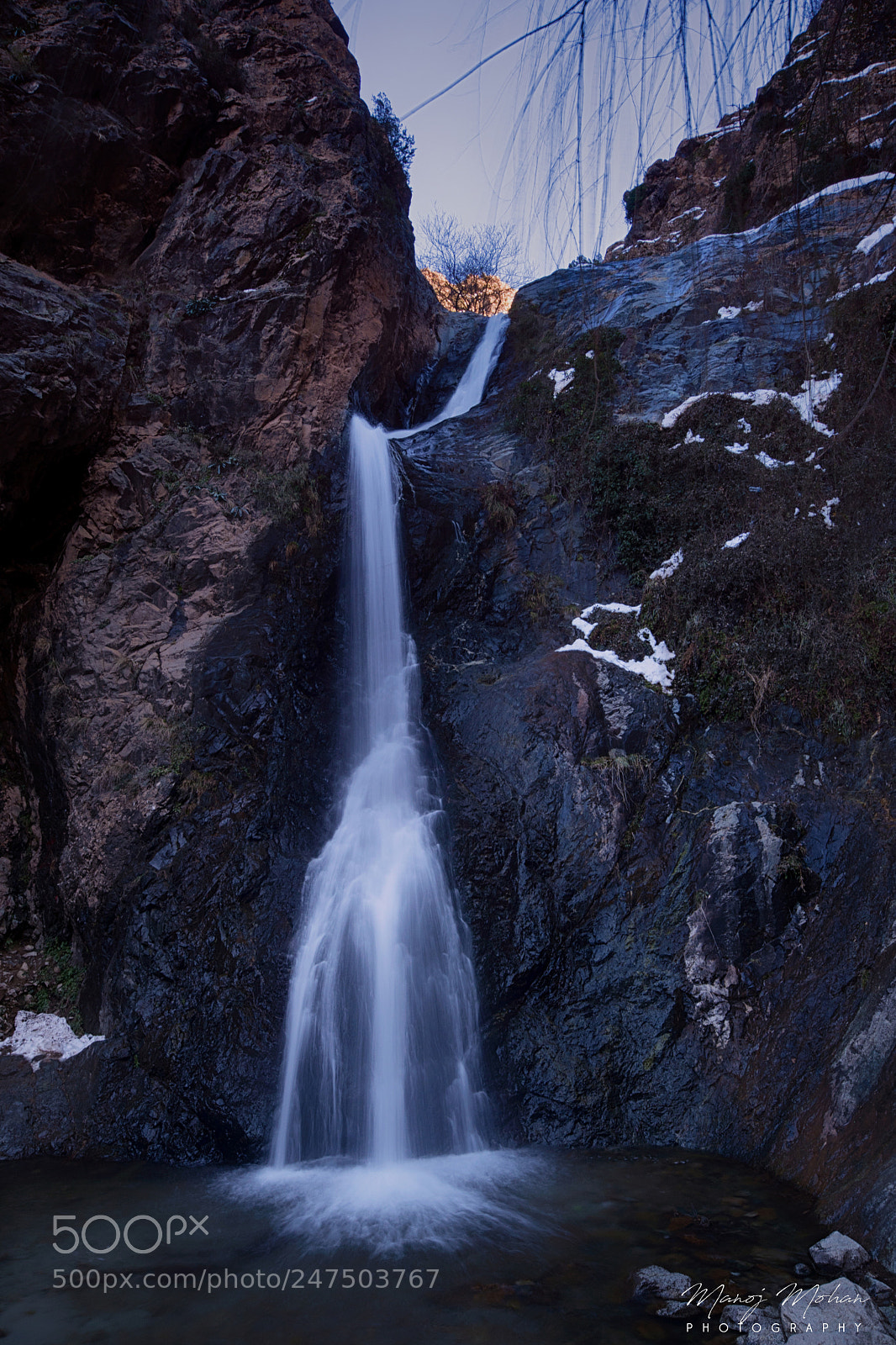 Sony ILCA-77M2 sample photo. A waterfall in the photography