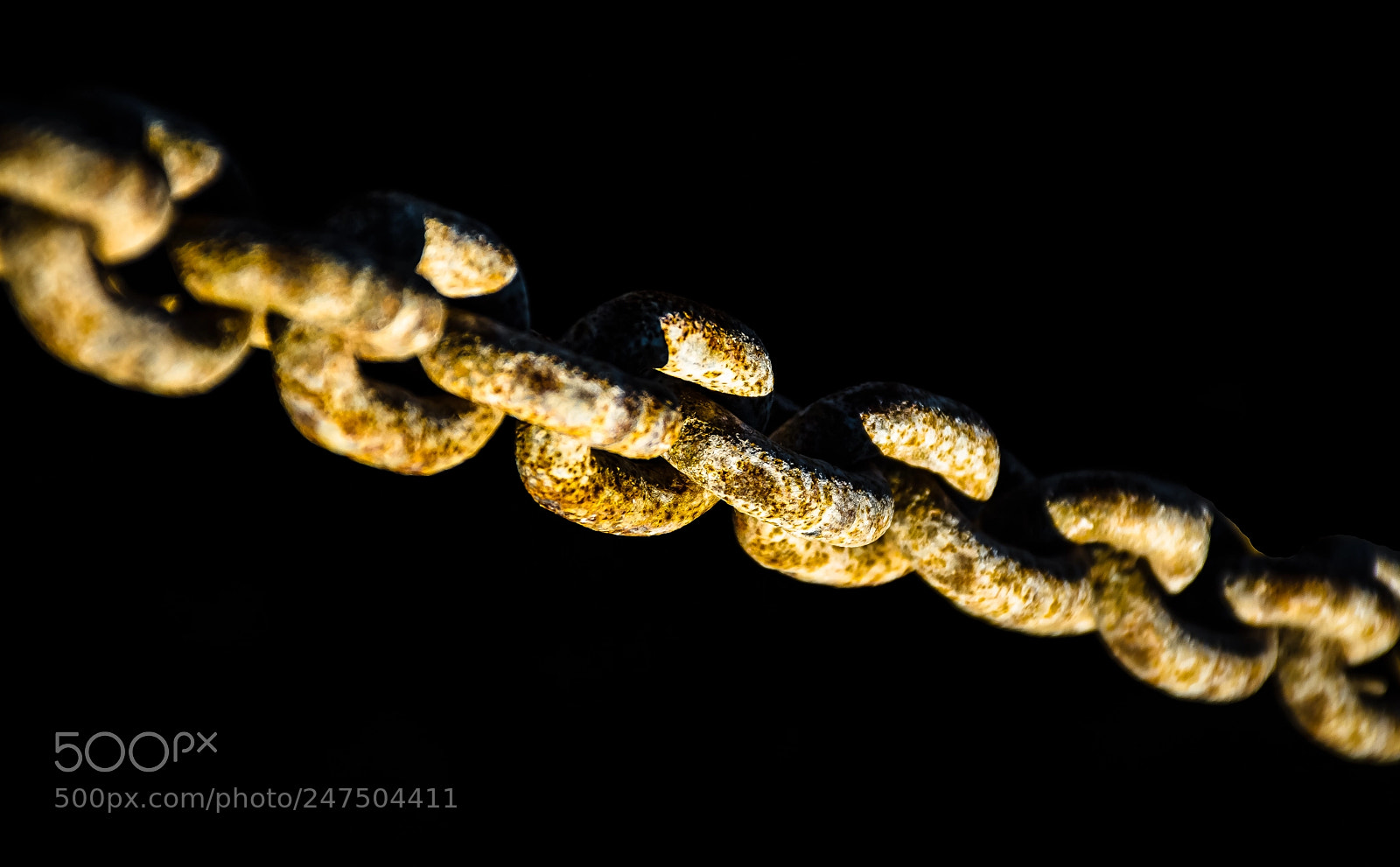 Nikon D7100 sample photo. Rusty chain.. photography