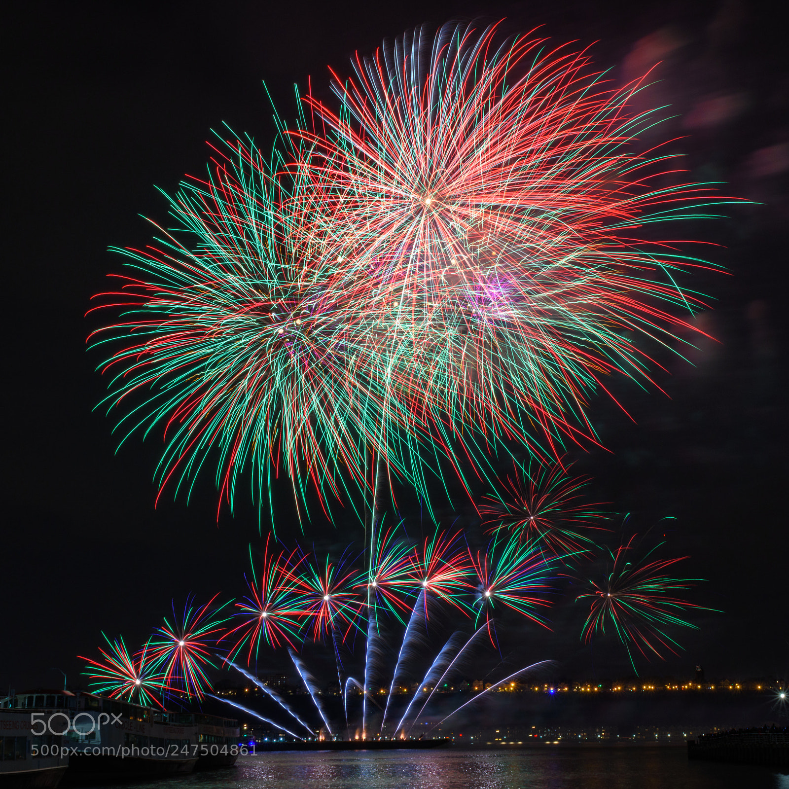 Nikon D7200 sample photo. Firework show chinese lunar photography