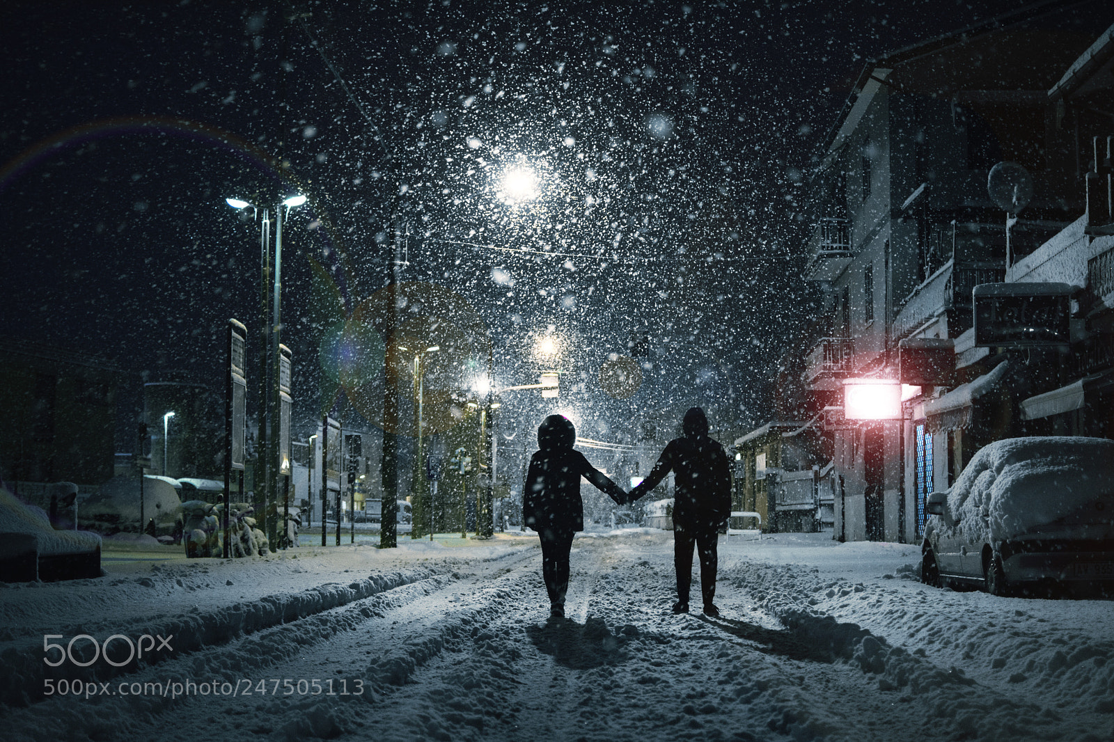 Nikon D7100 sample photo. Amore sotto la neve... photography