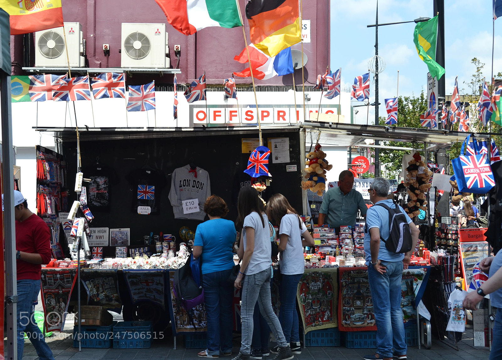 Nikon D3100 sample photo. Camden town market, london photography