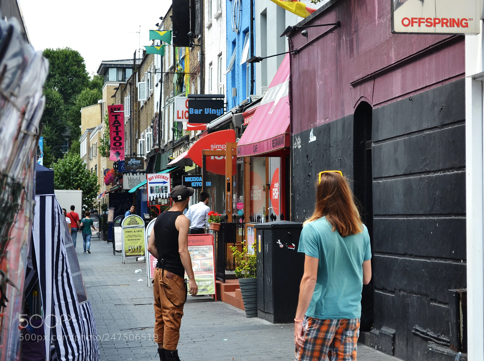 Nikon D3100 sample photo. Camden town market, london photography