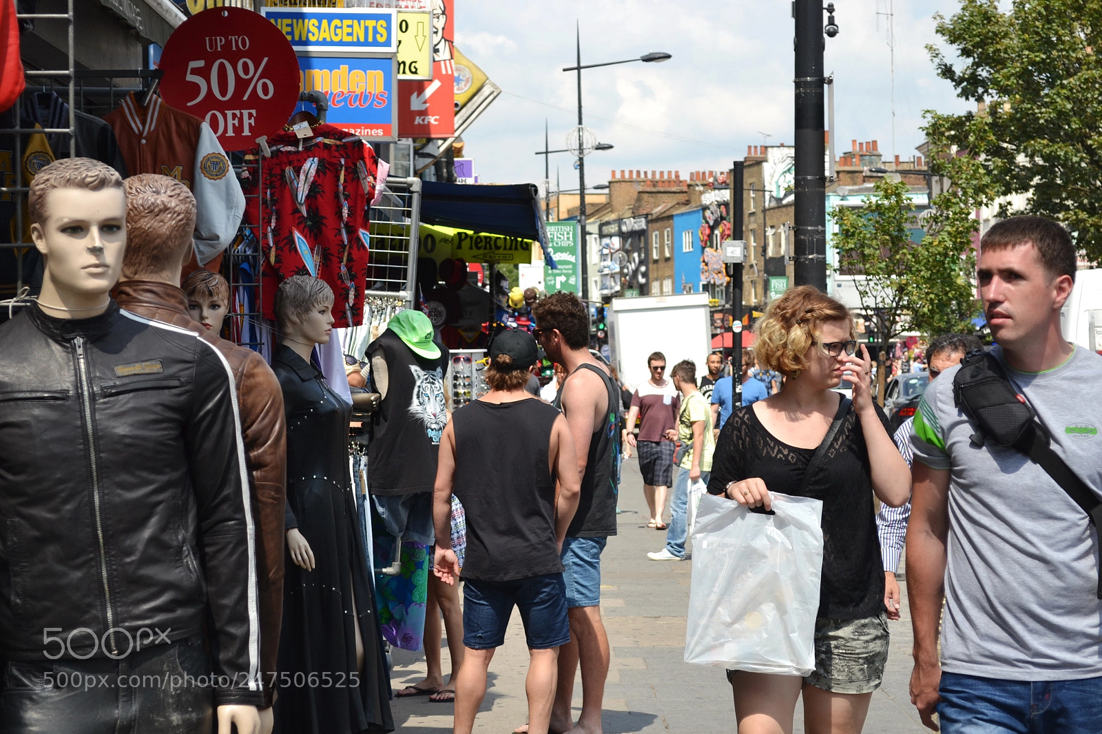 Nikon D3100 sample photo. Camden town market, london photography