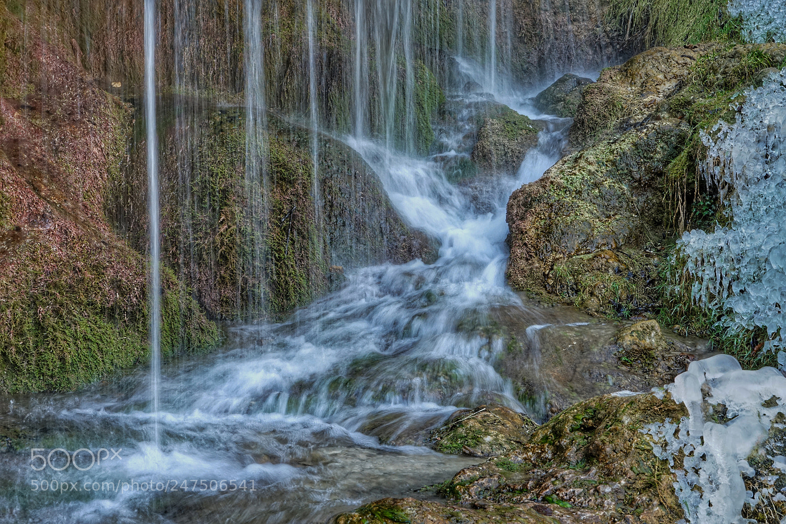 Sony a7R sample photo. Wasserfall bei nohn photography