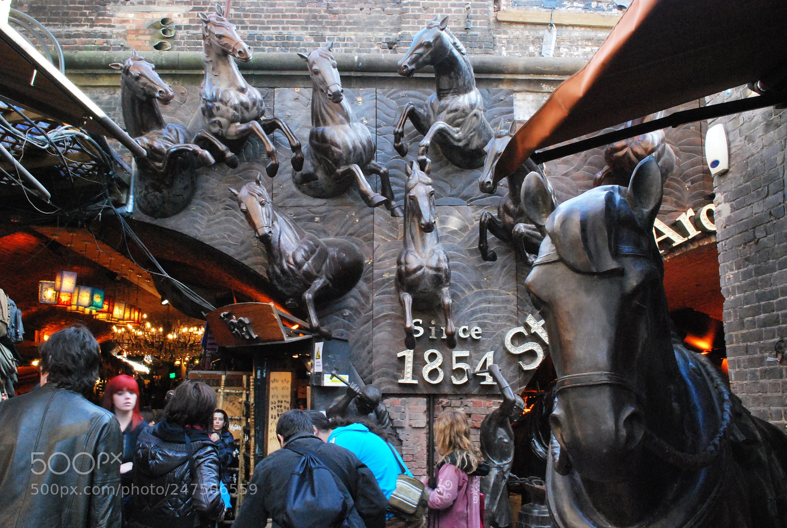 Nikon D60 sample photo. Camden town market, london photography