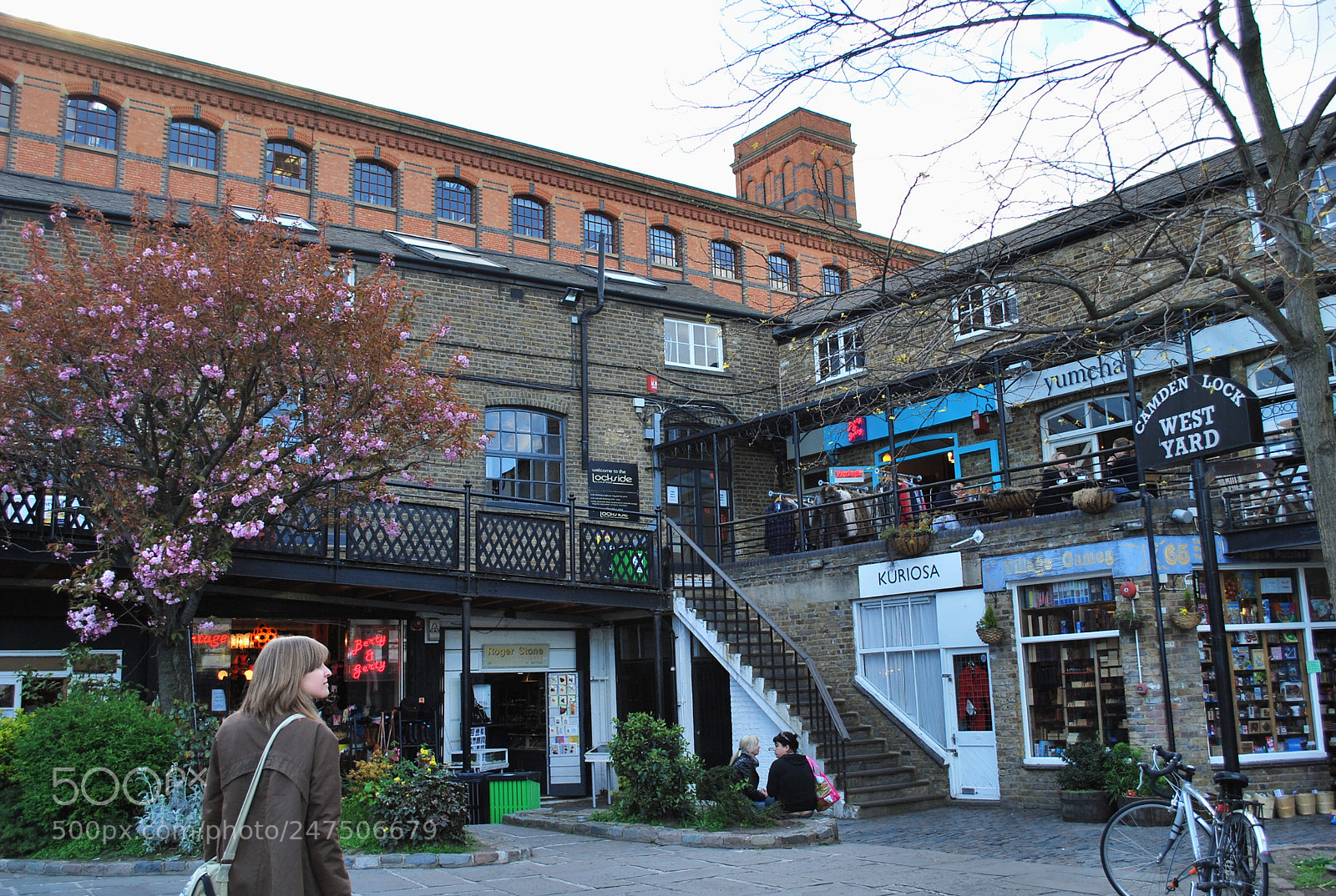 Nikon D60 sample photo. Camden town market, london photography