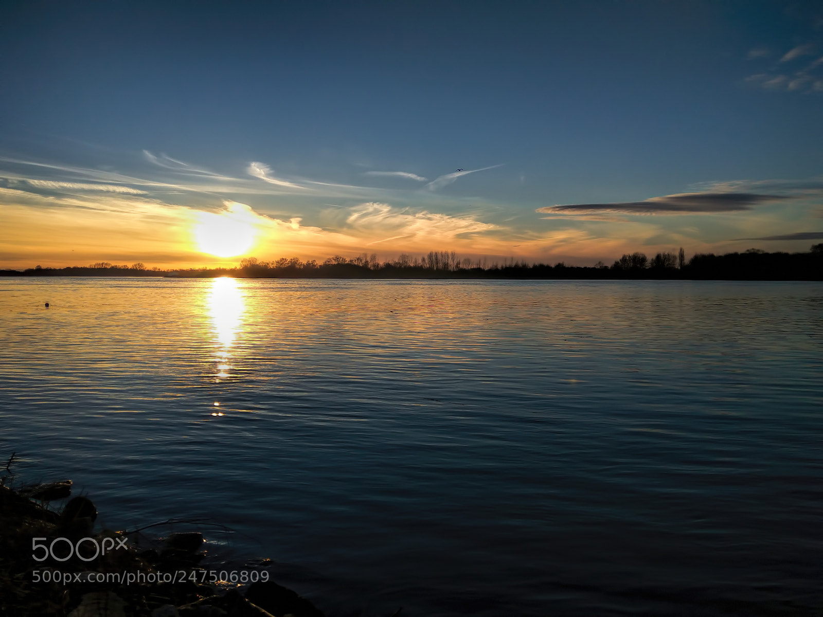 Xiaomi Redmi Note3 sample photo. Sunset on the rihne 2 photography