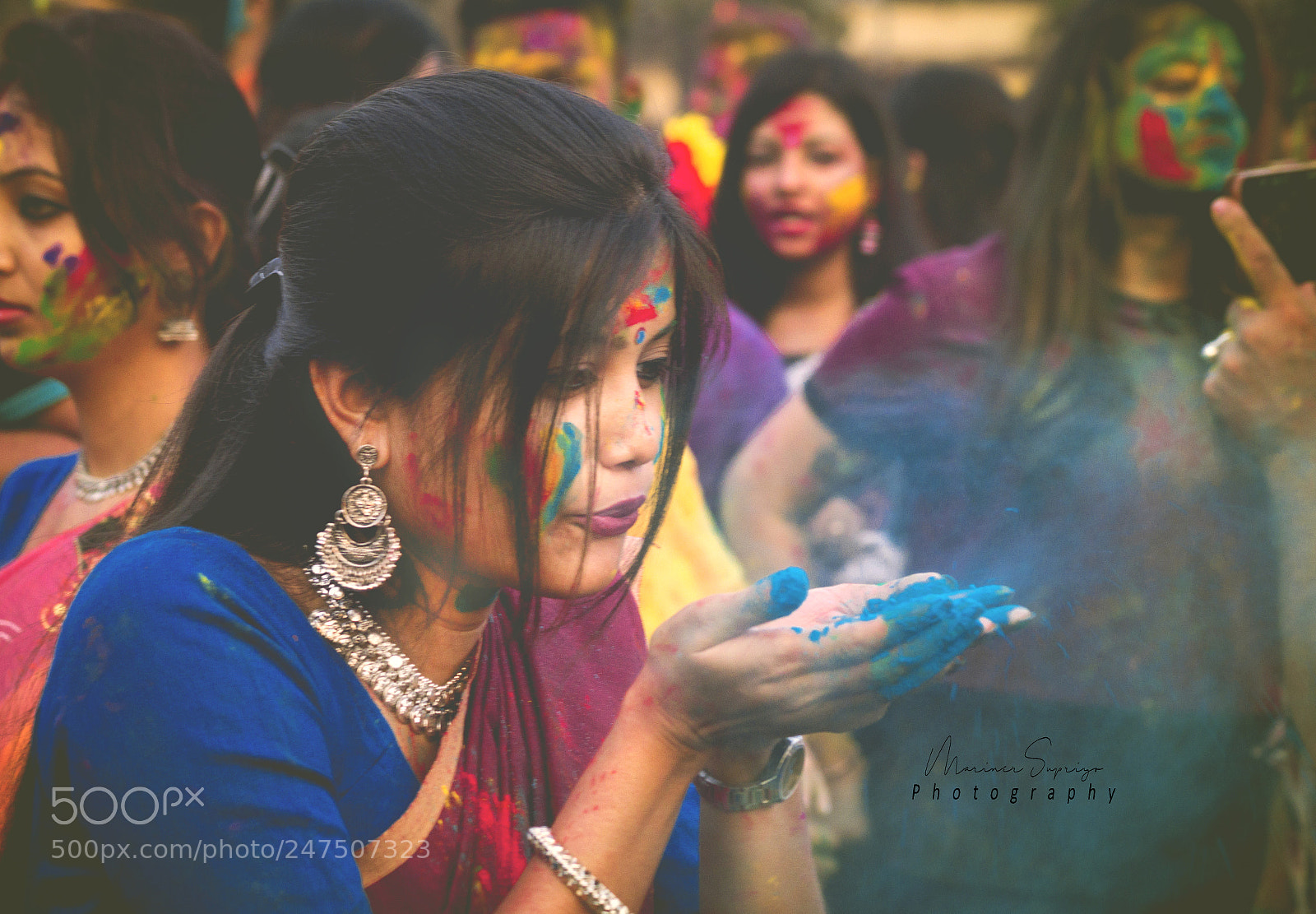 Sony SLT-A58 sample photo. Holi photography