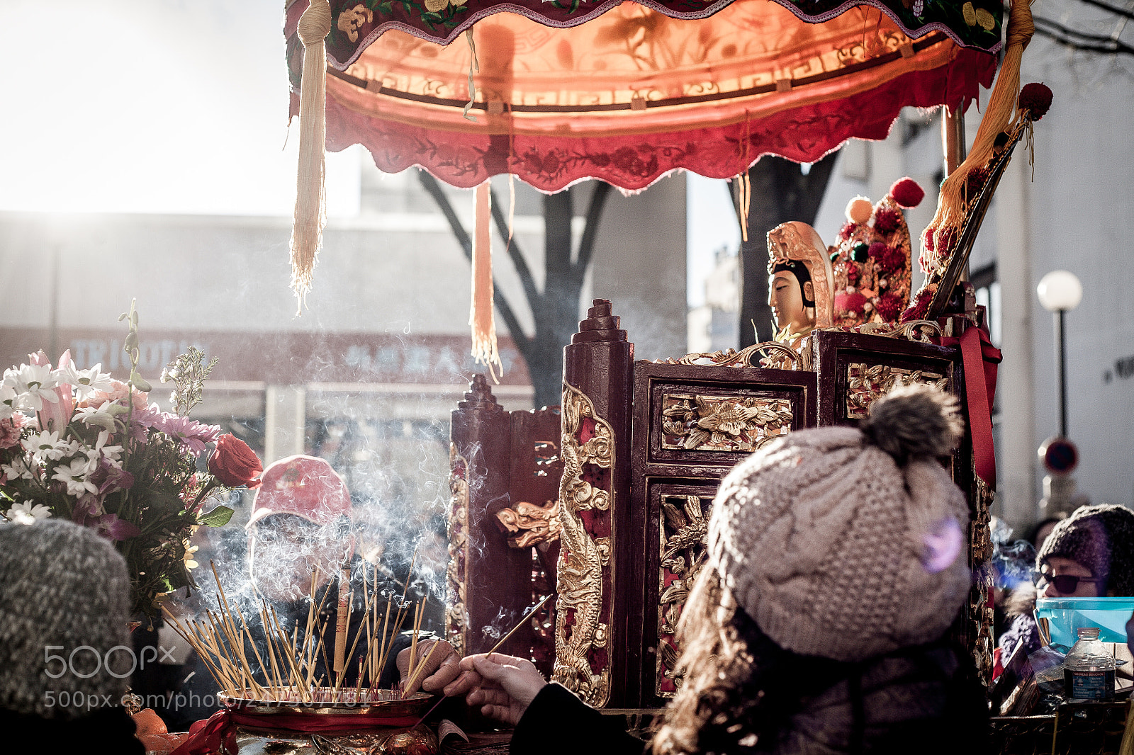 Canon EOS 5D sample photo. Chinese new year paris photography