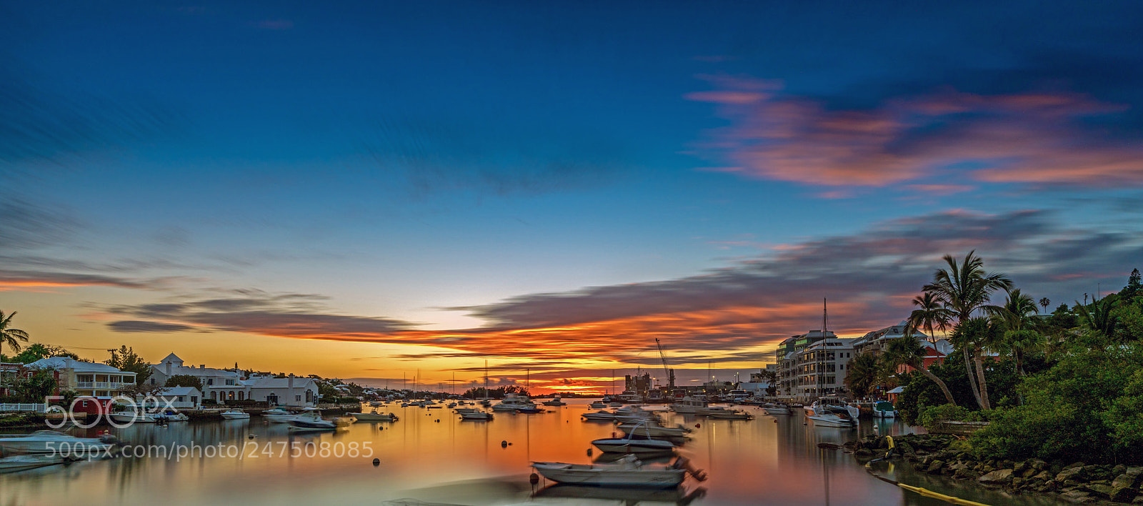 Sony a7R III sample photo. Sunset in bermuda photography